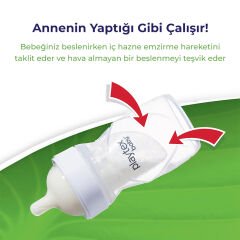 Playtex Baby ™ Nurser® Yenidoğan Bebek Biberon &  Liners®  Seti - 100% Anti-Kolik - 118ml, 3 Adet Biberon & 15 Adet Sterilize Tek Kullanımlık Liners Biberon Torbaları, 0+ Ay,Yavaş Akış