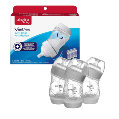 Playtex Baby™ Ventaire® Yenidoğan  Bebek Biberonu, Kolik & Reflü Önlemeye Yardımcı, 178 ml, 0+ Ay,Yavaş Akış, Adet